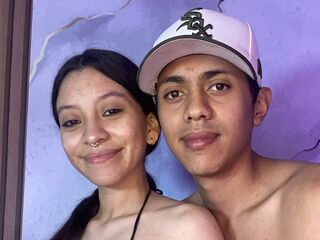 hot live cam couple sex show MielAndLeon